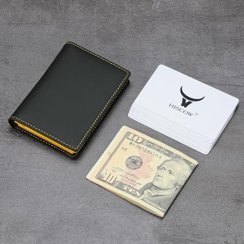 HISCOW Full Grain Leather Business Card Holder Case - Image 3