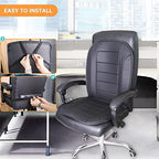 Heated Seat Cushion for Office Chair with Temperature Control and Timer, Back and Seat Heating - for Office/Home Use - Image 4