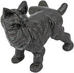 Design Toscano Naughty Peeing Scotty Dog Die-Cast Iron Bookend and Doorstop - Image 3