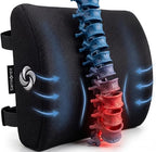 Samsonite Lumbar Support Pillow for Office Chair, Lower Back Support for Car, Back Pillow Desk Chair Cushion with Memory Foam, Improved Posture Backrest by Unknown
