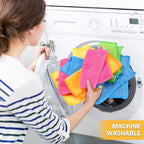 Tanlade 50 Pcs Dry Erase Cloth,6 X 6 Inch,Green/Blue/Yellow/Pink/Orange - Image 6