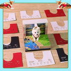 3D Calendar 2027,3D Time Piece Calendar 2027,Backpack Cute Dog Tear-Off Paper Sculpture Desk Calendars,3D Desk Calendar 2027,3D Memo Pad,Christmas Gift,New Year Gift (Backpack Cute Dog) - Image 2