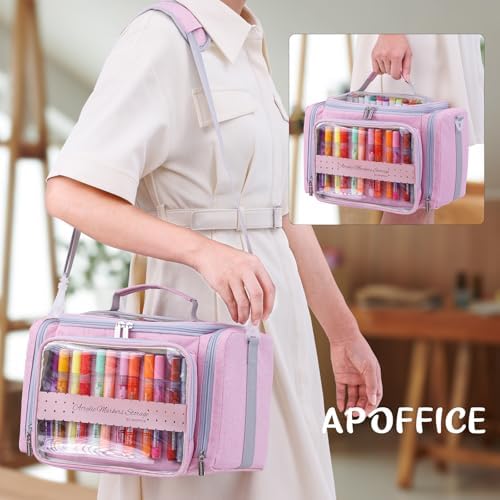 Marker Storage Organizer Case for 180–300 Markers with Dividers - Image 6