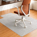 Funwheat Office Chair Mat with Lip for Hard Floors, 36 x 48 in, Light Grey by FunWheat