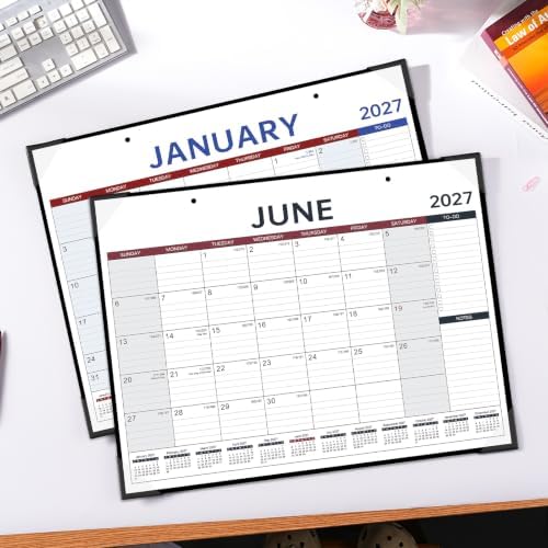 2027 Calendar - 2027 Desk Calendar Large, 22" x 17", Desk Calendar 2027 - Image 7