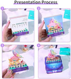 2027 3D Paper Carving Desk Calendar With LED Light - Image 7