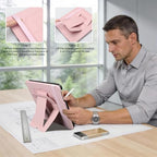 E NET-CASE Case for 11" Kindle Scribe 3rd Generation 2025, Kindle Scribe Colorsoft, Multi-Viewing Stand Cover with Auto Sleep/Wake,Pen Holder for Scribe 11" 2025 Released (Rose Gold) - Image 3