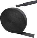 2 in 1 Heat Shrink Braided Sleeving Fabric Tubing 1/2"-32FT by Sunnarepoon