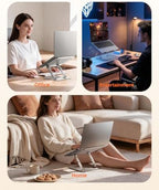 PHIXERO Height Adjustable Laptop Stand, Aluminum Laptop Riser Silver WS1 - Image 6
