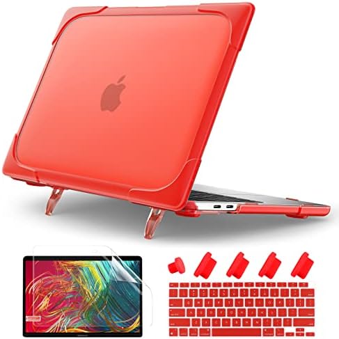 Batianda Heavy Duty Case for MacBook Air 13 Inch 2018-2020, Red by Batianda