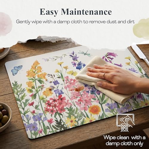 Pimpernel Wildflower Placemats, Set of 4 - Wildflowers - Image 6