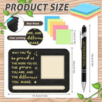 Dispowreath 20 Set Employee Christmas Appreciation Gift Sticky Note Holder - Image 2