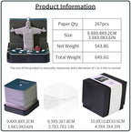 3D Calendar 2027 With LED Lights,3D Desk Calendar Memo Pad 2027,3D Art Calendar Memo Pad 2027,Jesus Tear-Off Paper Sculpture Desk Calendar,3D Paper Art Notepad,Christian Desktop Decoration,New Year,Christmas Gift(Jesus) - Image 2