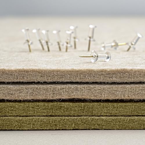 Felt Bulletin Board 48x36 inches, Decorative Pin Board for Home & Office - Image 6
