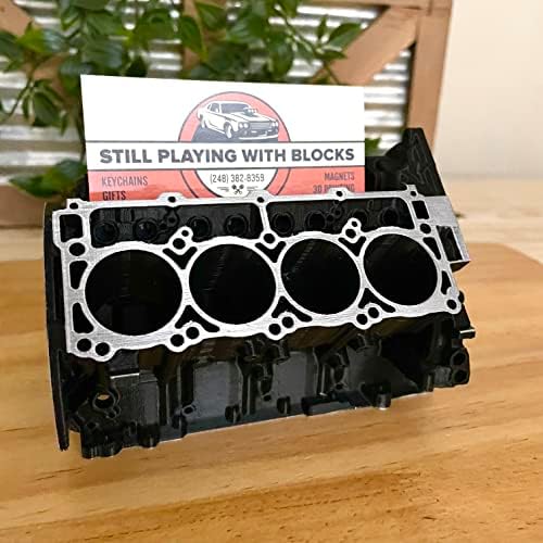 Sands3D Hemi Business Card Holder Organizer, Mechanic Gift For Men, Car Stuff, Car Accessories For Men, Business Card Holder Desk, Mini V8 Engine, V8 Engine Model Kit, Car Engine (Hemi) - Image 7