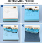 Titanic 3D Memo Pad with Lights, Tear Off Paper Reveal Ship Sticky Note Pad 3D Paper Craft Titanic Notepad DIY Office Home Decoration Gifts - Image 7