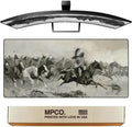 MPCO. Charge Gaming Desk Pad, 36" x 17" Duraglyde Non-Slip Fabric Desk Mat by TheMousepadCompany