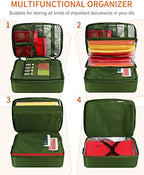 Noiposi Fireproof Document Box with Lock 5200℉ Water Resistant - Image 3
