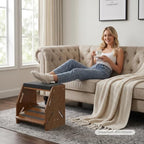 CHOEZON Adjustable Foot Rest Under Desk with Cushion and Non-Slip Design - Image 3