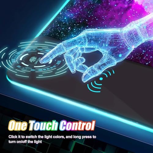 ToLuLu Wireless Charging RGB Gaming Mouse Pad,15W LED 30W Charger Mouse Mat - Image 4