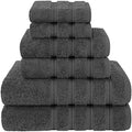 American Soft Linen 100% Cotton Luxury Turkish Towels, 6 Piece Towel Set by AmericanSoftLinen