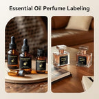 NIIMBOT Black Round Labels 50x50mm(1.97'' x 1.97''), for M2/M3 Label Maker, Suitable for Essential Oils Aromatherapy Bathroom Bakery Gift Labels, Waterproof Oilproof and Long Storage (Pack of 3) - Image 6