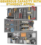 Ultrawall Metal Pegboard Panels, Pegboard Wall Organizer, Black Peg Boards - Image 5