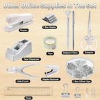 13-in-1 Office Desk Organizer Set for Back to School Supplies Accessories - Image 3