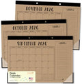 Large Teacher Desk Calendar 2026-2027 - Desktop Calendar 2026 by HadleyDesigns