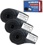Compatible for M21-750-427 Black on White Self-Laminating Wire Wrap Label by ACETONER
