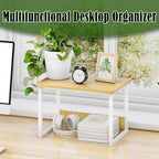 Printer Stand for Desk, 17.1"x12.4" Desktop Printer Stand Shelf Organzier - Image 4