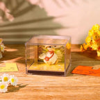 3D Memo Pad Time Piece Calendar 2027, 3D Tear-Off Art Desk Calendar 2027, Creative 3D Memo Pad Paper Art Tree House DIY Paper Carving Decoration (Sunny Duck) - Image 3