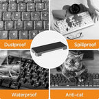 BEEGO Mechanical Computer Keyboard Cover - Black Acrylic Keyboard Cover Keyboard Dust Cover Mechanical Keyboard Cover Full Size Keyboard Protector - Image 7