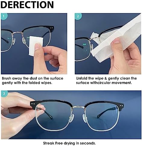 400 Count Pre-Moistened Lens Wipes for Eyeglasses - Image 6