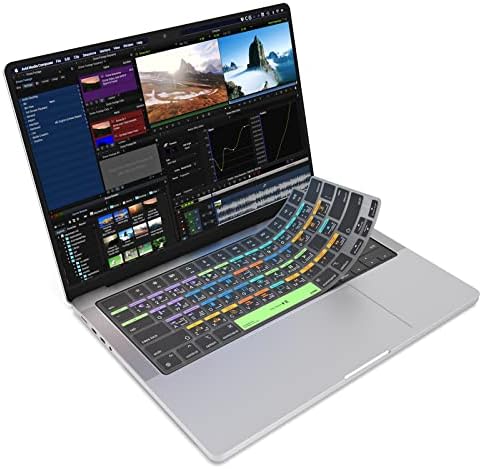 JCPal Avid Media Composer Shortcut Keyboard Cover for MacBook Pro/Air/Neo by JCPal