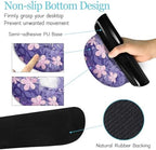 LIMKRIAN Purple Mouse Pad Large Desk Mat Set, Kawaii Cat Gaming Mousepad - Image 4