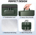 BALEINE Fireproof Document Box with Lock, Waterproof Fire Safe File Bag - Image 5