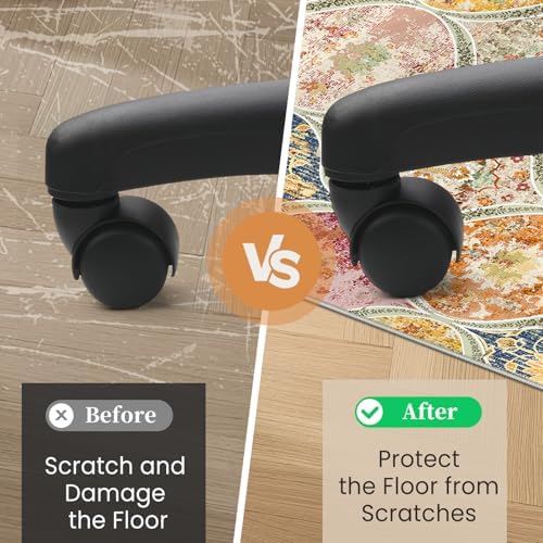 Office Chair Mat for Hardwood Floor & Tile Floor,36"X 48"-Multi - Image 4