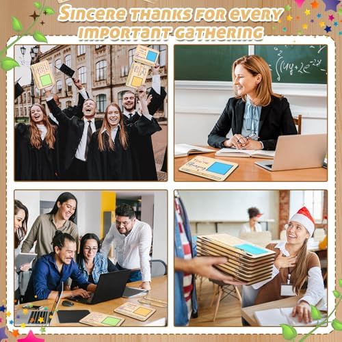 Dispowreath 10 Set Employee Christmas Appreciation Gift Sticky Note Holder - Image 6