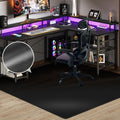 50” x 60” Waterproof Chair Mat for Hardwood, Office Chair Mat for Rolling Chair, Desk Mat for Hardwood Floor, Floor Mat for Home Office, Anti-Slip PVC Floor Protector for Gaming Room by FeelLifeEnjoyLifelmmerseYourselfInLife