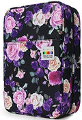YOUSHARES Big Capacity Colored Pencil Case - 300 Slots large Pen Case Organizer with Multilayer Holder for Prismacolor Colored Pencils & Gel Pen (Purple Pink Rose) by YOUSHARES
