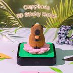 3D Calendar 2027, 3D Memo Pad Art Sticky Notes, Time Piece Calendar 2027, Creative Weekly Notepad with Light, Paper Carving Art Desktop Gift for Christmas Birthday Anniversaries (Capybara 2027 Calendar) - Image 5