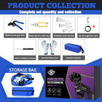 157PCS Heavy Duty 304 Stainless Steel Cable Tie Gun Kit, Includes 150PCS Metal Zip Ties(3 Sizes), Self-Locking, UV & Corrosion Resistant, for Fence, Exhaust Pipe, Chicken Coop, Farm Use - Image 5