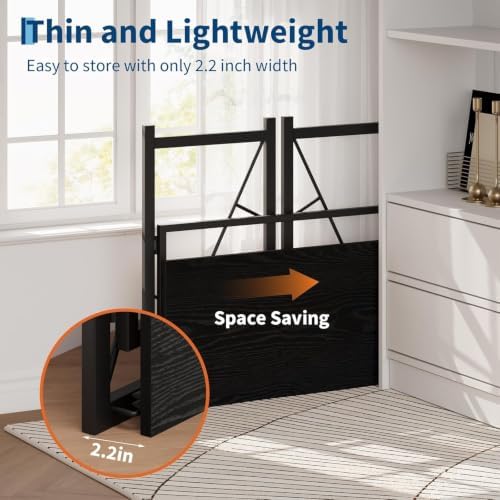 31.5" Folding Computer Desk with Headphone Hook & Storage Bag - Image 7