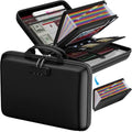ENGPOW Fireproof Document Box with Lock & 25-Pocket Accordion File Folder by ENGPOW