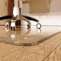 MESAILUP Beveled Edge Office Chair Mat for Carpet or Hardwood Floor Crystal Clear, 36" x 48" for a Smooth Glide and Easy Roll On/Off, Heavy Duty and Non-Slip Floor Ultimate Clear Chair Mat Set of 2 by MESAILUP
