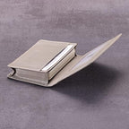 HISCOW Full Grain Leather Business Card Holder Case - Image 4