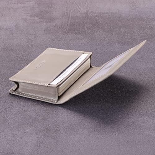 HISCOW Full Grain Leather Business Card Holder Case - Image 4