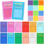Motipuns 36 Pcs Christmas Appreciation Gift Colorful Sticky Note Pad Holder by Motipuns