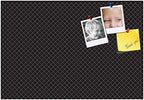 PinPix 26x18 inch Cork Bulletin Board. This Decorative Framed Pin Board Comes with Diamond Pattern in Black Design and Satin Black. Ideal for Home, Office Decor or School (PinPix-120) - Image 2